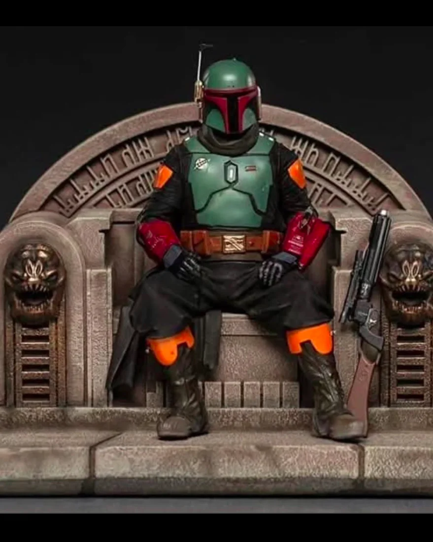 Boba Fett on Throne