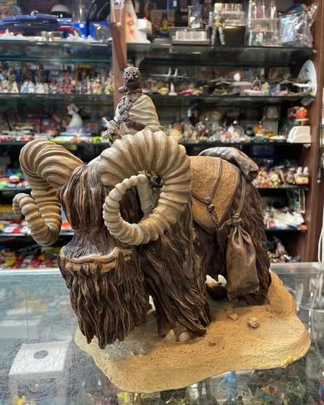 Tusken Raider on Bantha - Star Wars