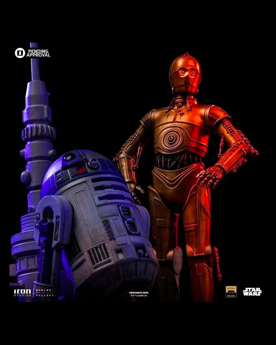 R 2-D2 & C -3PO